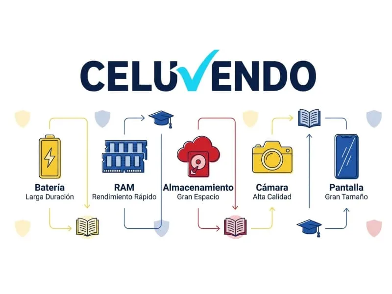 Características esenciales en celular para estudiantes