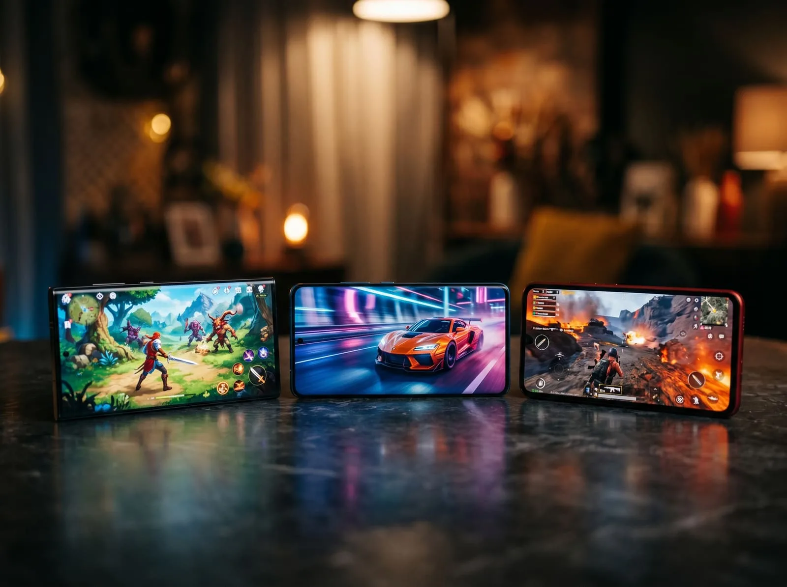 Motorola G56, Samsung M55 e INFINIX Hot 60 Pro Plus para gaming