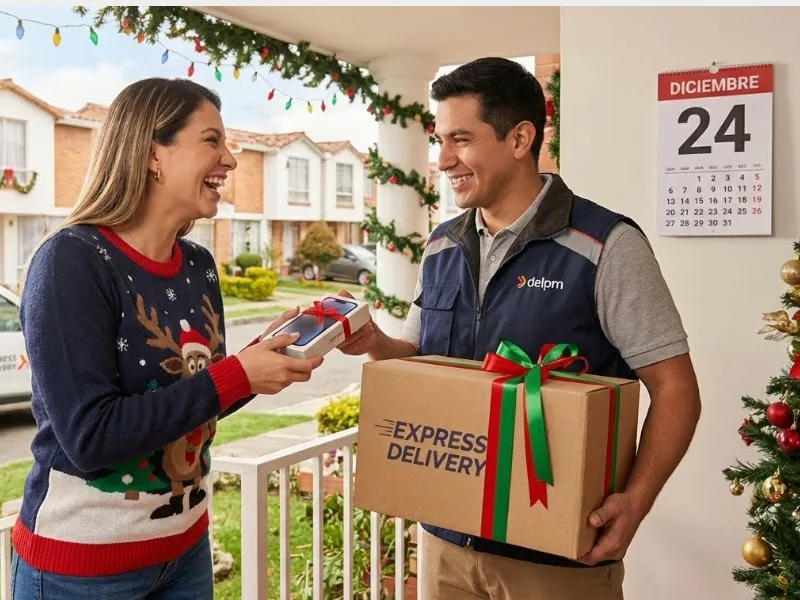Envío express de celulares garantizado antes de Navidad