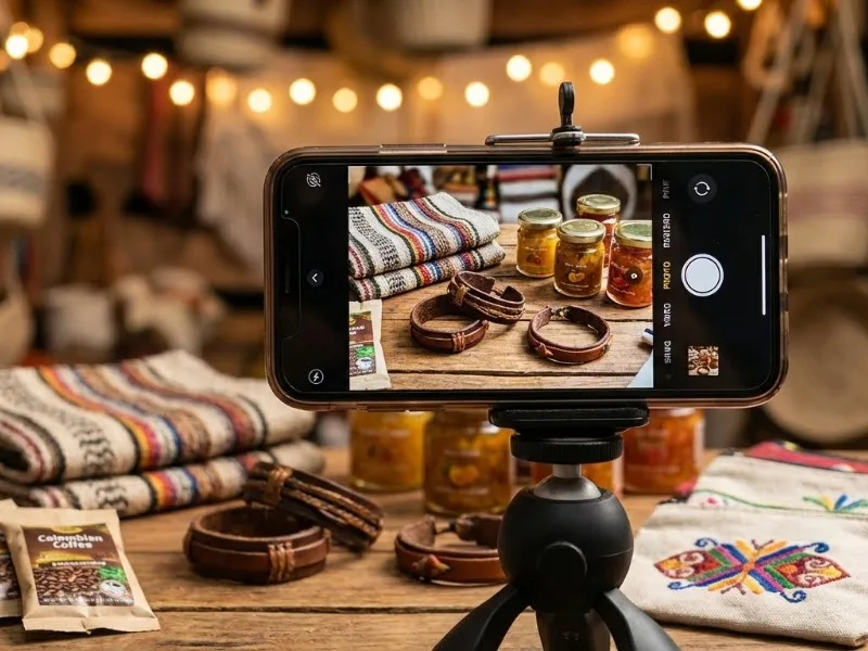 Cámara de celular profesional para ventas y contenido