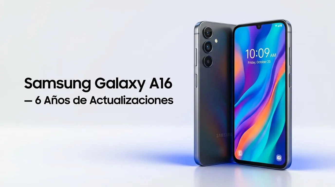Samsung Galaxy A16 precio Colombia 2026 con 6 años de actualizaciones